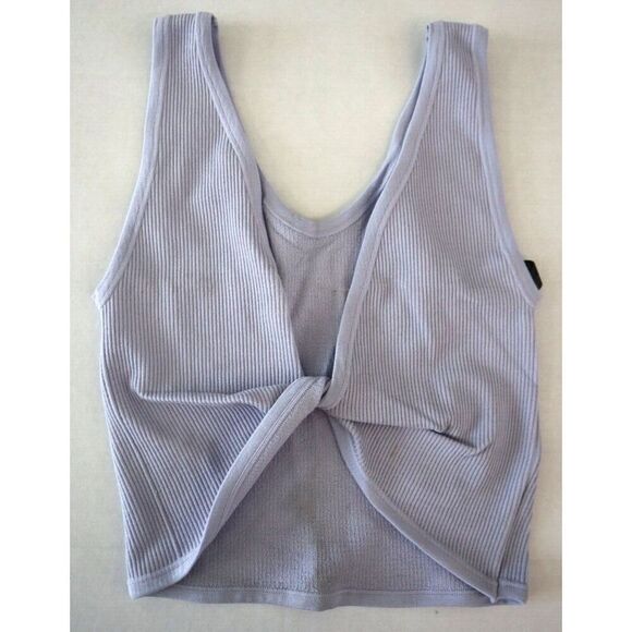 Urban Outfitters Women's Sz XS Periwinkle Wrap It Up Seamless Reversible Top - Picture 1 of 9